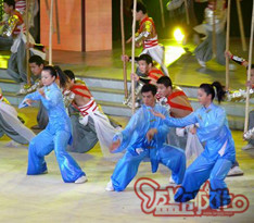 武術(shù)刀、槍、棍表演